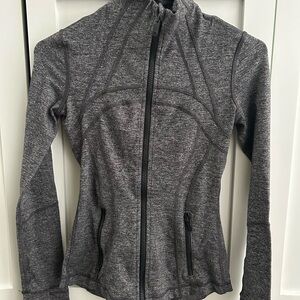 Fitted Athletic jacket w/zip pockets,thump holes & Locker loop for easy hanging.